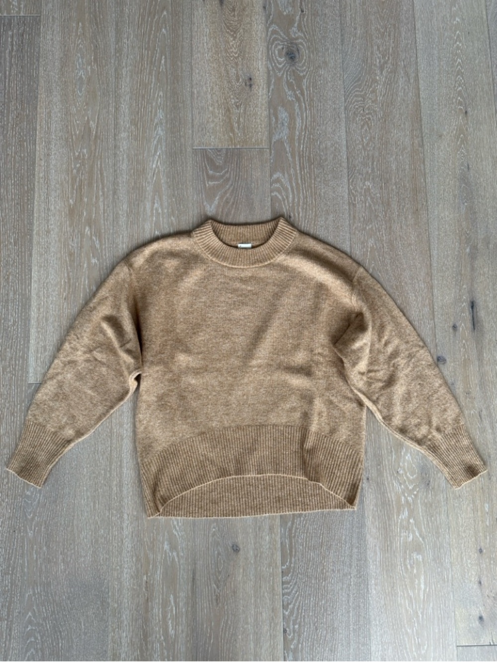 a new day Crewneck Sweater in Camel. Size XS - runs big!